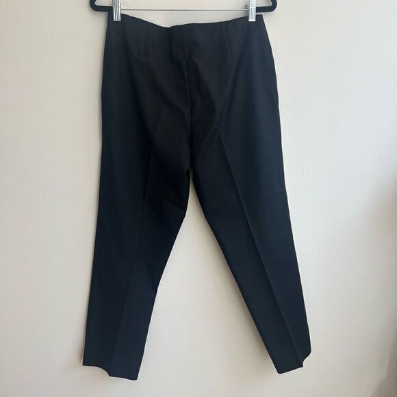 Lafayette 148 Womens Casual Pants Career Trouser Classic Black Size 10 - Picture 2 of 8